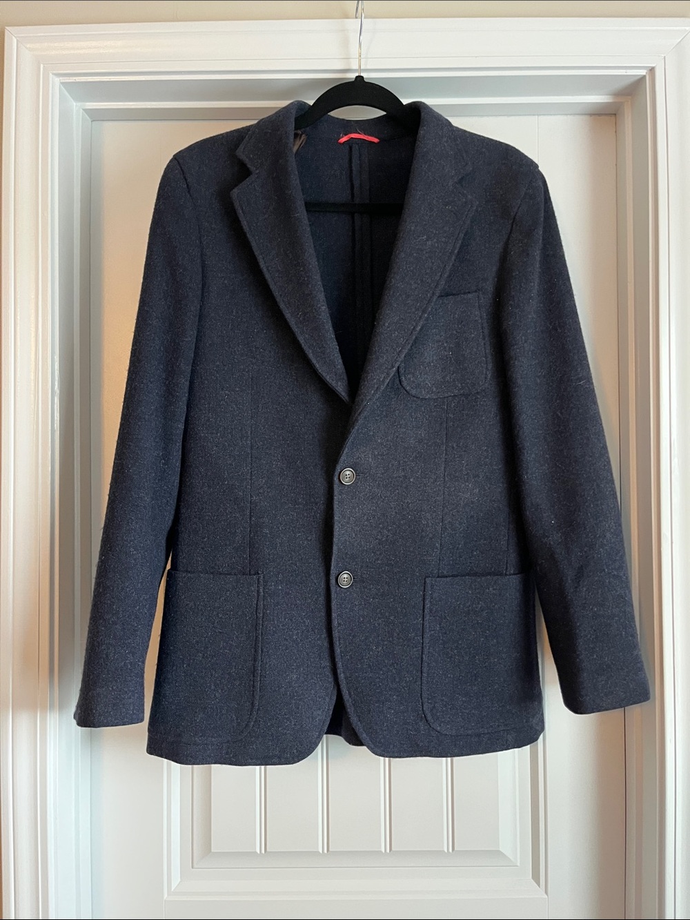Carolina Herrera Dark Navy Wool Sport Coat